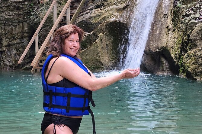 27 Waterfalls Damajagua Amber Cove, Taino Bay - Puerto Plata - The Waterfall Adventure, Slides, Jumps, and the Option to Take It Easier