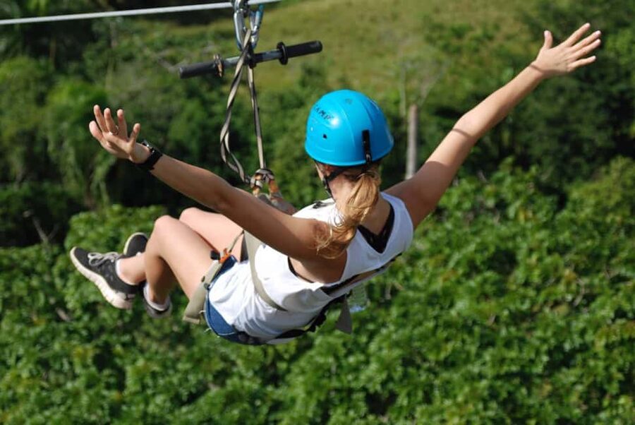 27 Waterfalls: Zip 'n Splash Adventure with Horse Ride - Damajagua waterfalls: swimming, jumping, and sliding through 7 cascades