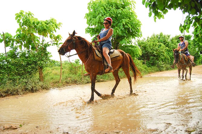 4 on 1 Tour. (Included Buggy, Zip lines, Horseback & Atabey Park) - Zip Lines on Palo Amargo: What the 4-Lines Feel Like