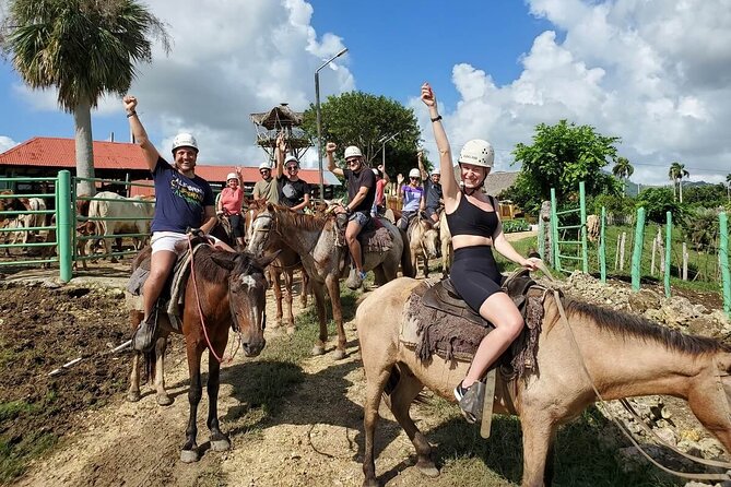 6 in 1 tours Full Day Safari, Zipline, Buggies and Horse Riding - Horseback Riding: A Tame Break in the Middle