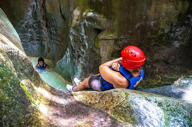 7 Waterfalls & 5 Zip Lines Shore Excursion Amber Cove & Taino Bay - Dominican buffet lunch: refuel after wet work