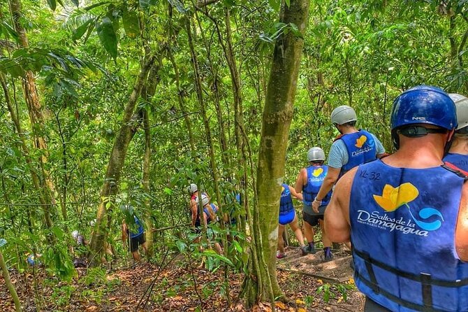 7 Waterfalls Excursion Taino Bay & amber cove - The Damajagua Waterfalls swim and slide part
