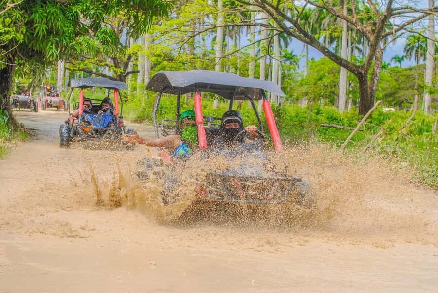 Adventure Buggy Punta Cana:Cave Macao Beach - Driving Off-Road to a Virgin Beach Stop