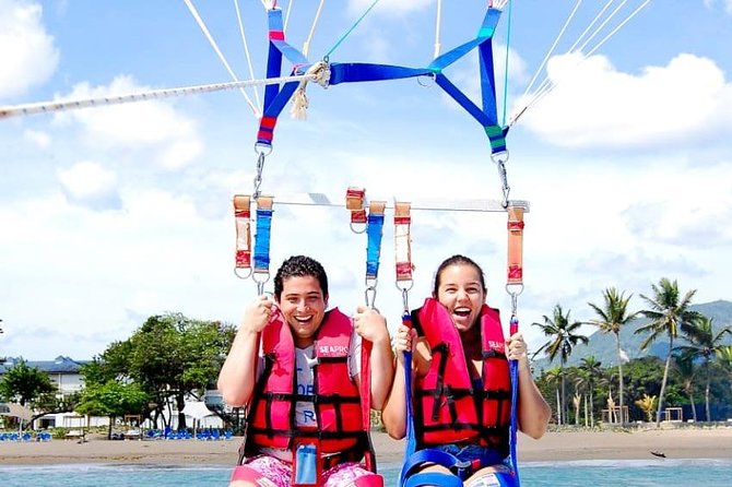 Adventure Combo: Party Boat Cruise & Parasailing - Entering The Day at SeaPro Divers (1:00 pm Start)