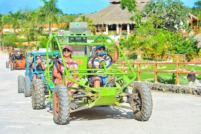 Adventure Tour con Buggies Ziplining Cenote y Taino Culture - Taino culture stop: village visit and live performances