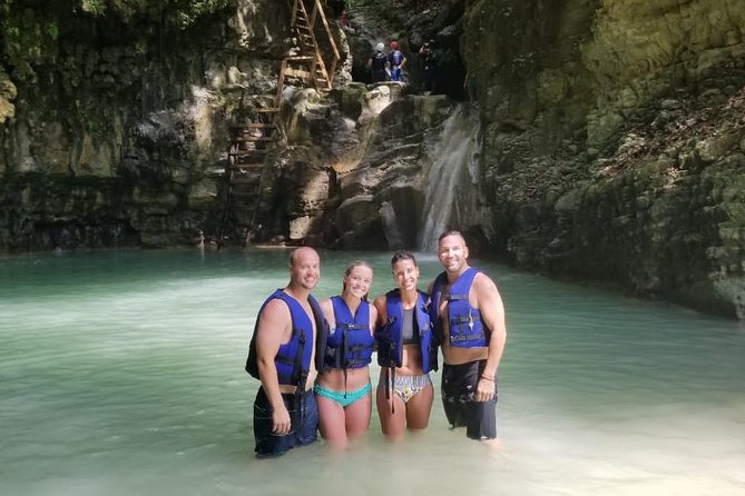 Amber cove and Taino Bay 7 Waterfall Zip lined & Dominican food - Professional Guidance and Safety: How the Day Stays Fun