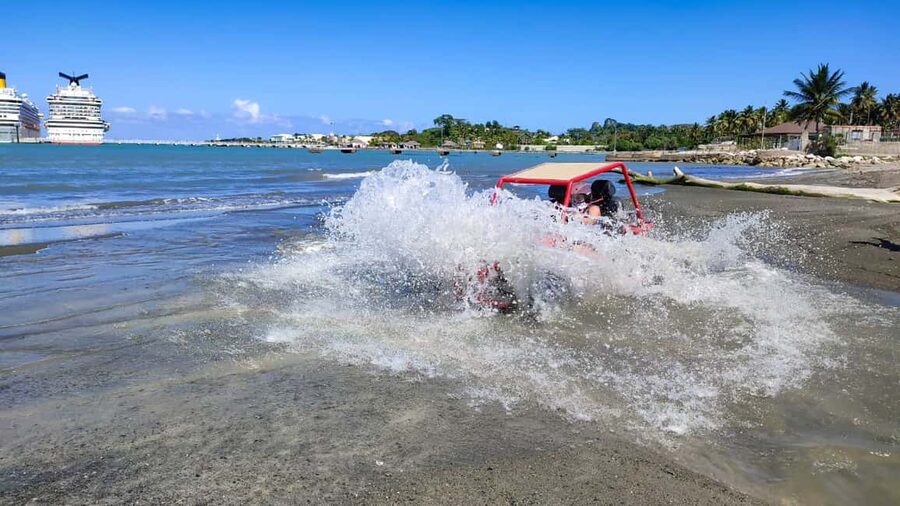Amber Cove & Taino Bay: Buggy Tour with Swimming & Tasting - Safety Gear and Group Comfort, Goggles, Bandanas, Helmets