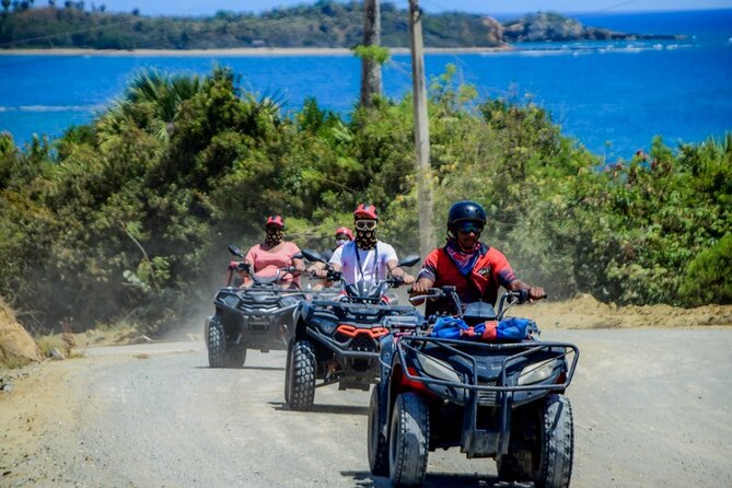 AMBER COVE-TAINO BAY Super ATV Tour - Stop 1 at Choc Lovers DR: cacao plantation info and tasting lineup