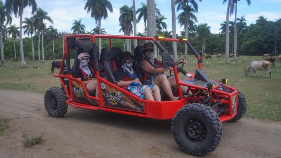 Amber Cove - Taino Bay Super Buggy 4 Seaters Tour - From cruise port to buggy station: how the timing really feels