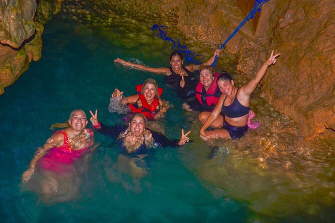ATV Adventure to Water Cave and Macao Beach in Punta Cana - Los Hoyos del Salado (Cenote) at 25 Feet: The Main Event, Crowd Reality, and Safety