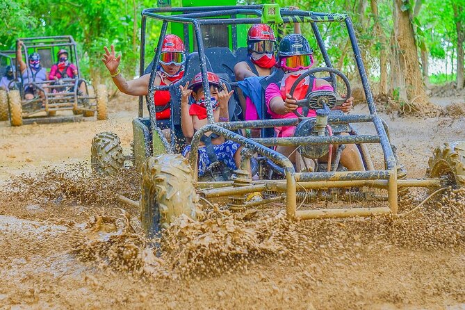 ATV and Buggy Adventure with Water Cave and Beach in Punta Cana - Stop at Los Hoyos del Salado cenote: crystal water and short swim time