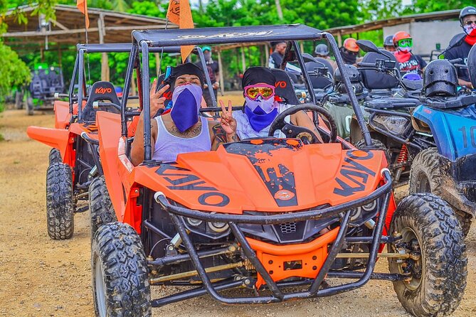 ATV and Buggy Excursion 4x4 in Punta Cana - Macao Beach Time: Beautiful Waves, Quick Photos, Big Vendor Energy