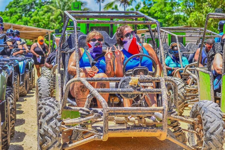 ATV and Buggy Excursion 4x4 in Punta Cana with Water Cave - Mud, Vendors, and Tour Photos at the Ranch