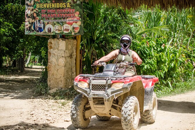 ATV off road adventure with water cave, beach and coffee tasting - Punta Cana ATV with water cave and tasting stops, what you’re really paying for