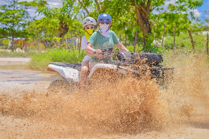 ATV or Boogie boarding on the beach in Punta Cana - Cave Taina at Domitai Park, the Cool-Down Cenote Moment