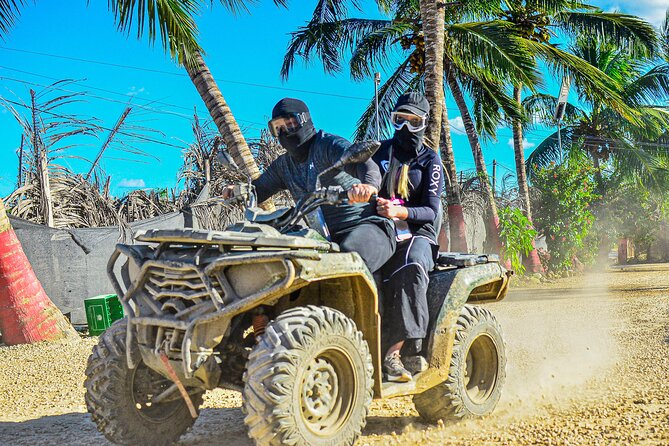 ATV or Buggy ride in Punta Cana - Playa Macao Finish At Sun Sand Beach: Swim, Stretch, And Head Back