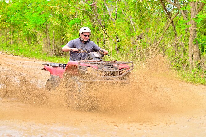 ATV OR BUGGY Ride Into the jungle with cave coffee & chocolate - Stop 1 at Rancho Macao Adventure Boogies: Tasting, Cenote, and a Local-Style Farm Feel