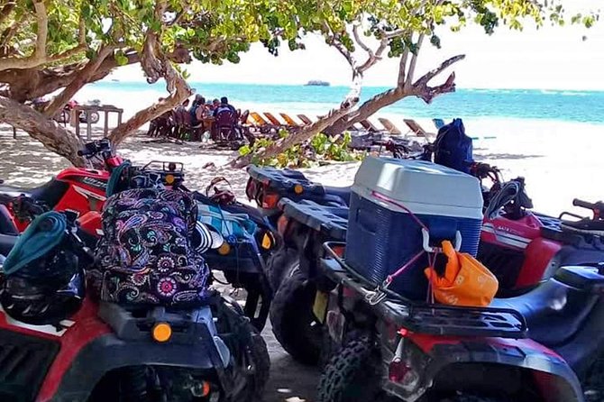 ATV Quads Let's Ride Shore Excursion - Amber Cove & Taino Bay - The safari-style return ride and rum drink unwind