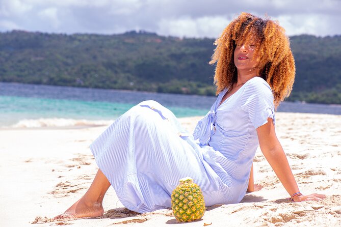 Bacardi Island Excursion with Catamaran, Beach and Lunch - The natural pool in Samaná Bay, marine life, and timing
