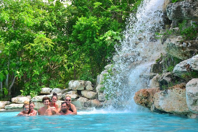 Bavaro Adventure Park Buggy Ride, Zipline Mega Splash, and Waterfall Pool - Waterfall Pools: Nature Time After the Adrenaline