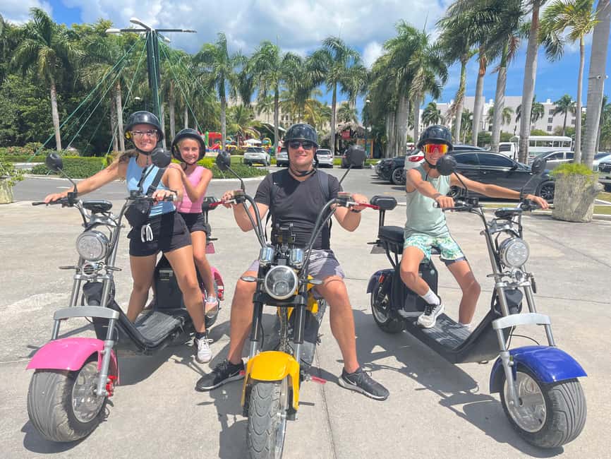 Bavaro Punta Cana: City Tour with Harley models E-Scooters - Stop by Stop: Bavaro Beach, Boutique Time, and Coastal Parks