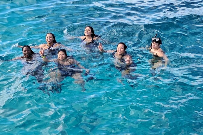 Bavaro Punta Cana EN boat party with drinks and transportation - The Natural Pool Party Stop in Bavaro (About 2 Hours)