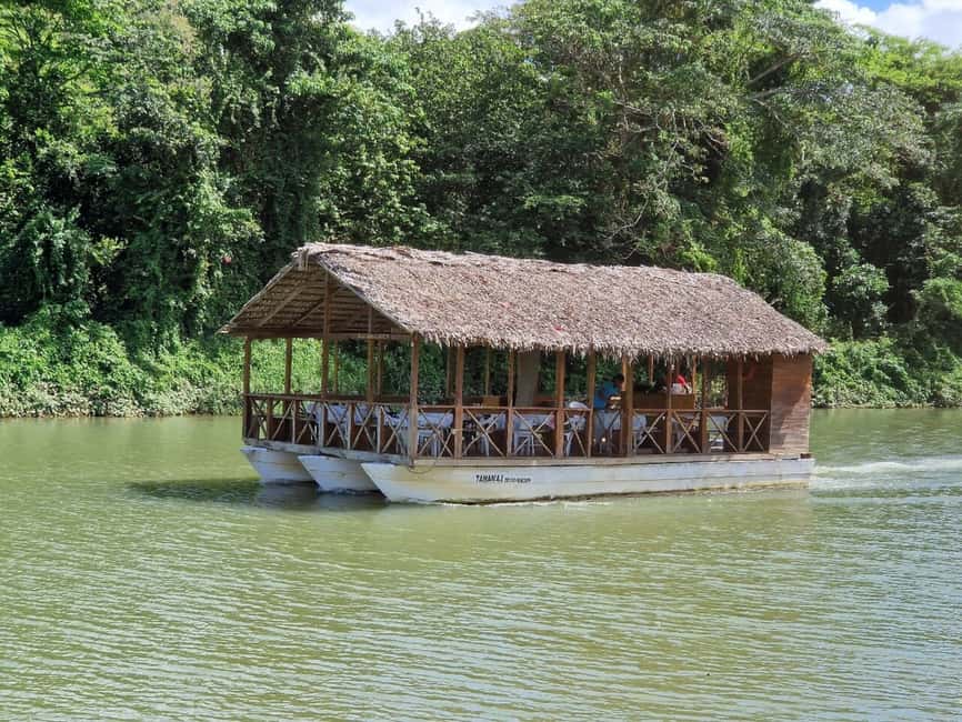 Bayahibe: ATV Buggy Adventure through Jungle & Caves - Crossing rivers and the Chavón River photo moment