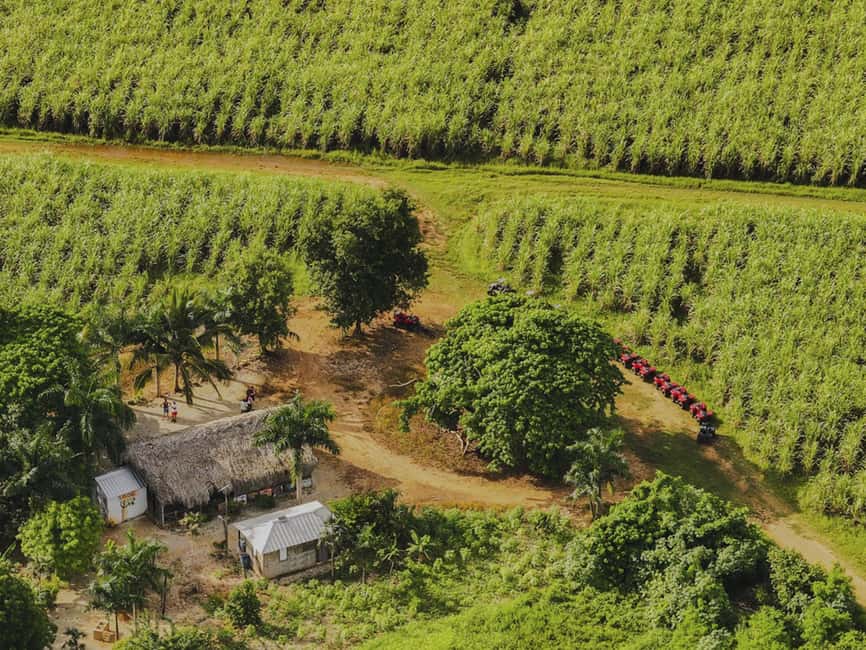 Bayahibe: ATV Tour through Countryside, Chavón River - The local plantation stop and sugar cane lesson