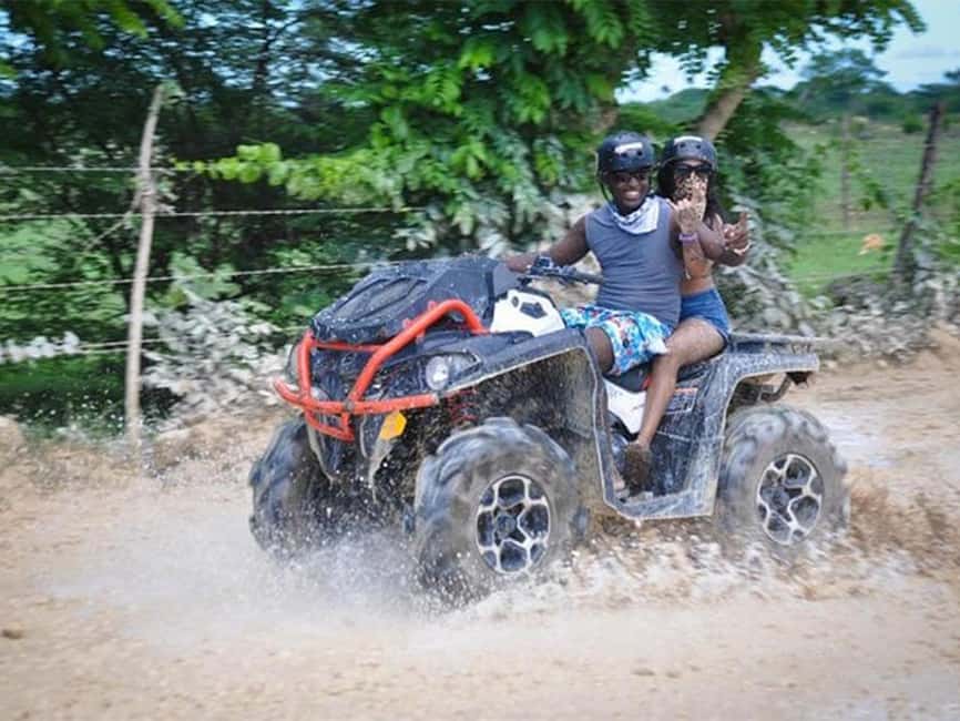 Bayahibe: ATV Tour through Countryside, Chavón River - Driving through villages: the human moments between mud and water