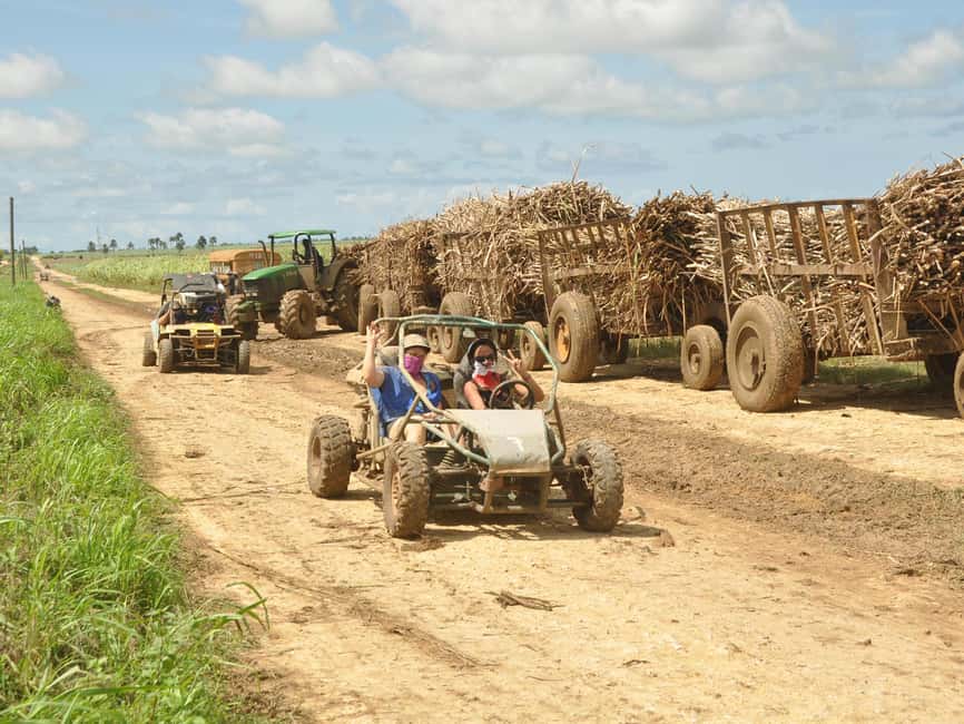 Bayahibe: Buggy and Horseback Riding Tour - Buggy driving: muddy trails, helmets, and real countryside motion