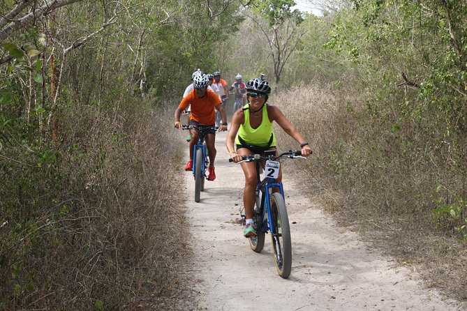 Bayahibe E-Bike Tour - Entering the sacred cenote area and making time for the swim