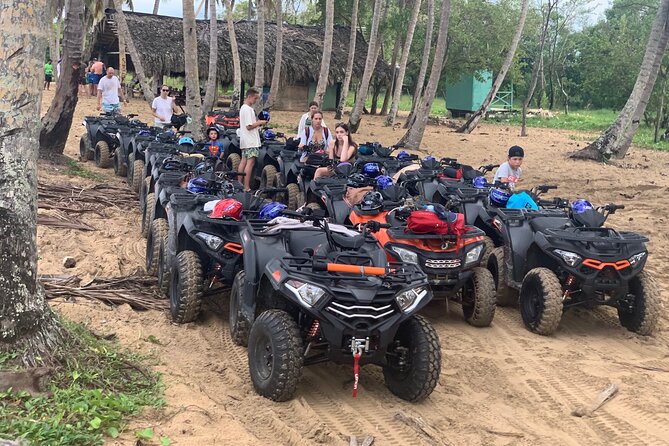 Best ATV Tour In Punta Cana - Stop 1 at Playa Limon: ATV Riding Plus a Fresh Coconut Moment