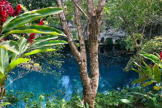Blue Dudu Lagoon - Laguna El Dudu: zipline, multiple depths, and cave time