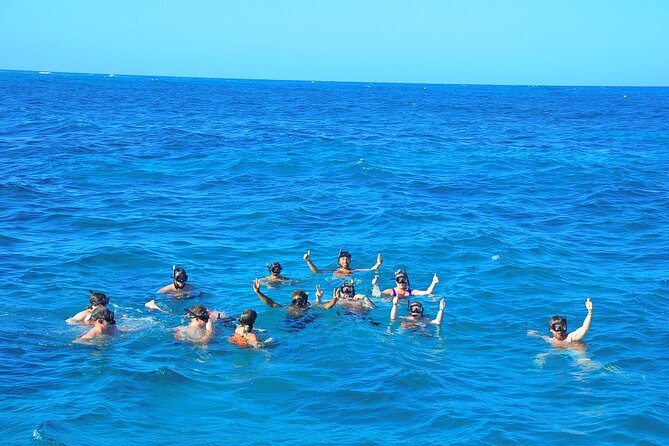Boots and Booze in Punta Cana, A COUNTRY Party Boat Cruise - The natural pool stop: your hour to float, chill, and reset