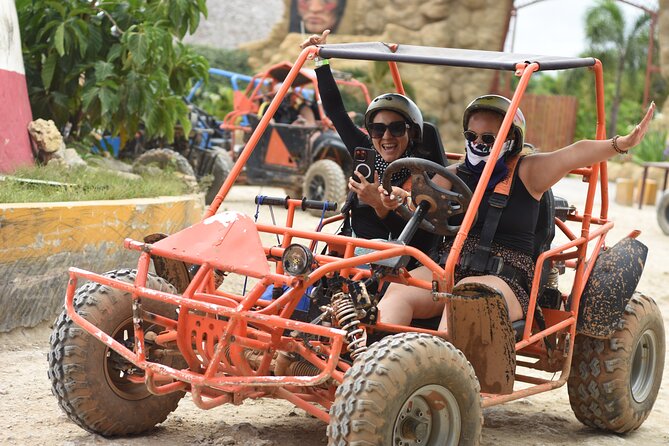 Buggies Adventure in Punta Cana 4 Hours Off-Road Fun - Cenote Indigena Las Ondas: cooling off in a natural cave