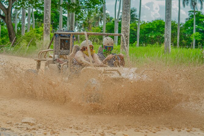 Buggy and ATV Tour in Punta Cana Taina Cave and Macau Beach - Stop 2: Playa Macao (Macao Beach) for a real beach break