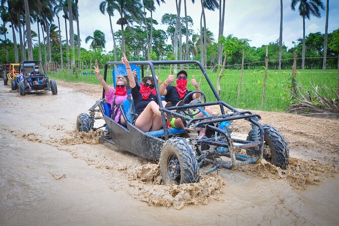 Buggy Extreme Tour to Macau Beach and River Cave in Punta Cana - Getting dirty safely: helmets and what to pack for an off-road day