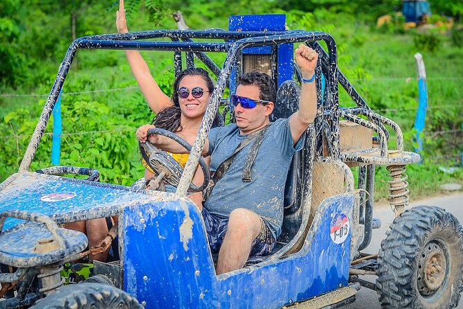 Buggy Off-Road Adventure in Punta Cana – Mud & Beach Fun - Cenote swim in a natural cave: the cool-down part you should plan for