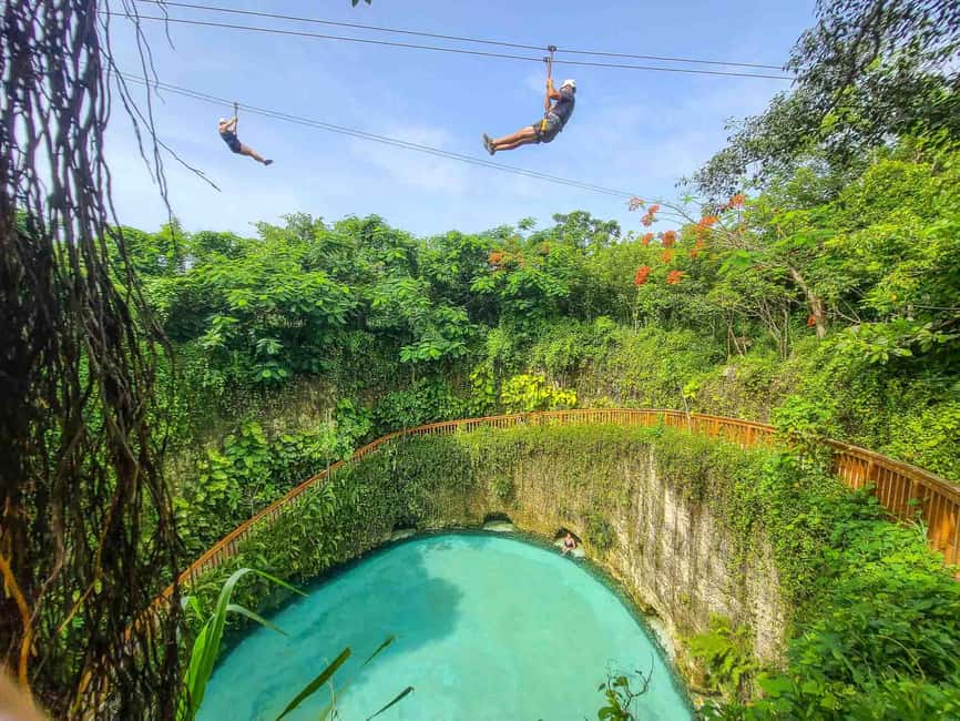 Buggy Ride, Zipline Splash & Waterfall Pool Combo with Lunch - The Dominican village museum stop and local food cues