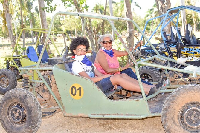 Buggy Route Adventure in Punta Cana - Macao Beach finish: public sand, palms, and real swim time