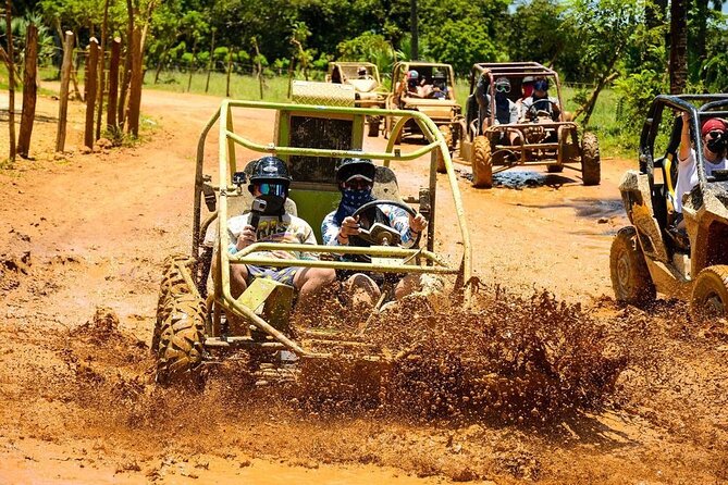 Buggy Tour around Macao Beach and Taino Cave with Transportation - Macao Beach stop: a fast Caribbean hit with vendors and quick swims