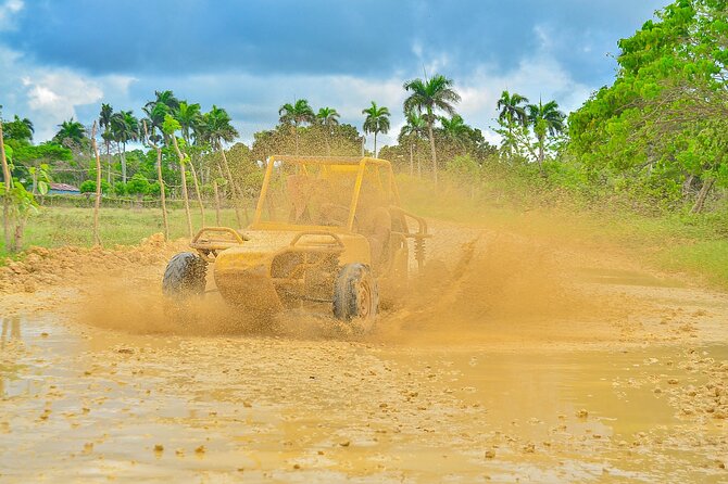 Buggy Tour in Punta Cana - Los Hoyos del Salado cenote: the hike, the cave water, and packing for mud