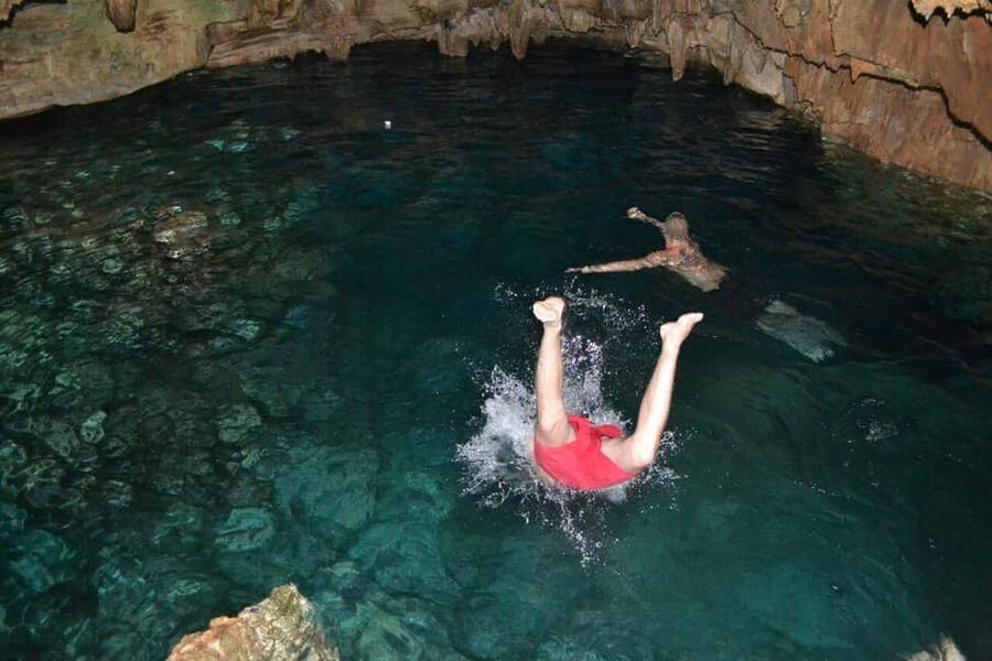 Buggy Tour in Punta Cana: Mamajuana - Coffee - Swimming in Cenote and Macao Beach - Macao Beach time: public sand, turquoise water, real downtime
