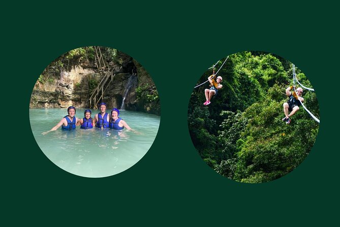 Combo Zipline & Waterfalls - Quick highlights for the Damajagua combo