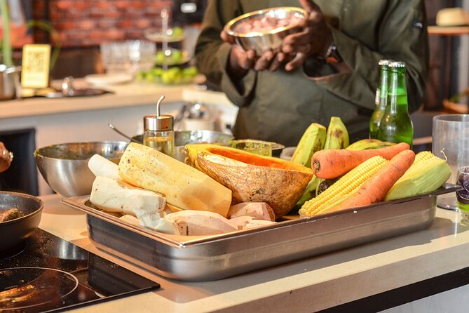 Cooking With a Twist: Sancocho Borracho - Cooking at your station: learning technique and keeping it fun