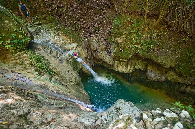 Damajagua Waterfalls Adventure from Puerto Plata - Safari truck, safety briefing, and the “12 waterfall” loop