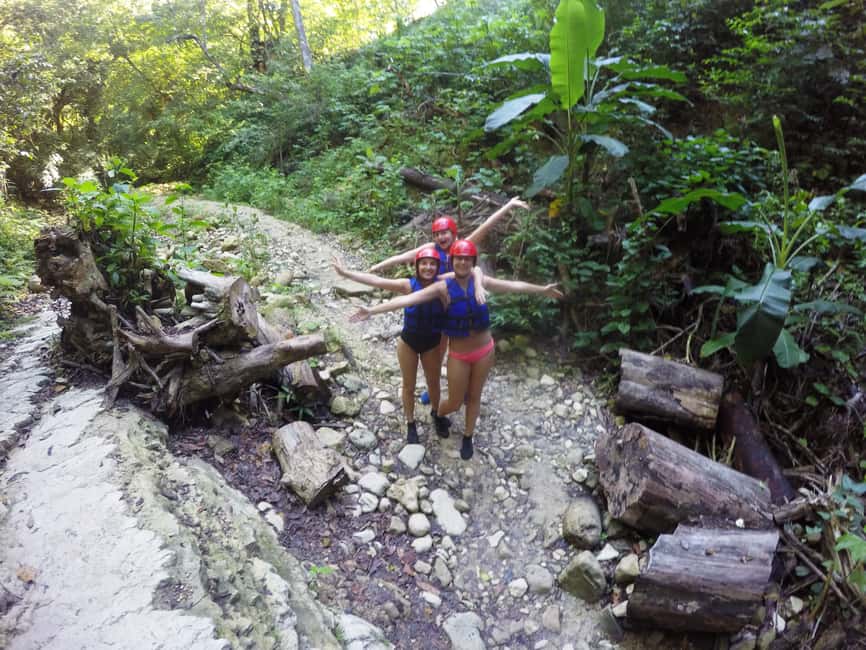 Damajagua: Waterfalls with Lunch Buffet - The fun part: jumps up to 25 feet (8 meters) and an option if you skip