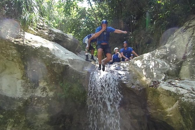 Damajagua Waterfalls - The Waterfall Stops: Jumps, Slides, and Swim-Friendly Pools
