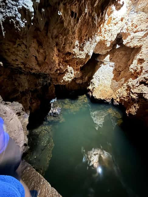 Deep Caves in Cabarete with Guided Tour and Swimming - Voodoo Cave Pool swim: 25 meters underground and cool spring water