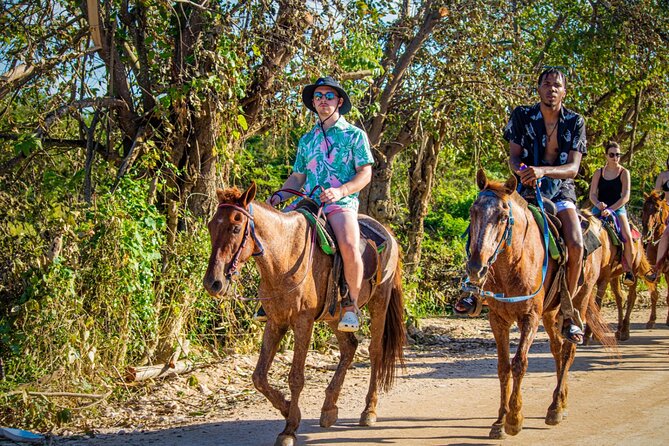 Dominican Countryside Horseback Riding Tour + Beach and Local Culture - Macao Beach swim at Playa Macau, not a resort shortcut